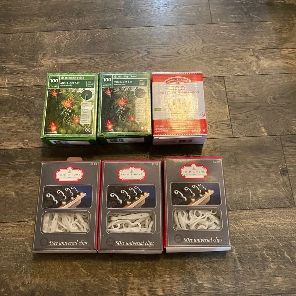 Set of‎ Christmas Lights NIB